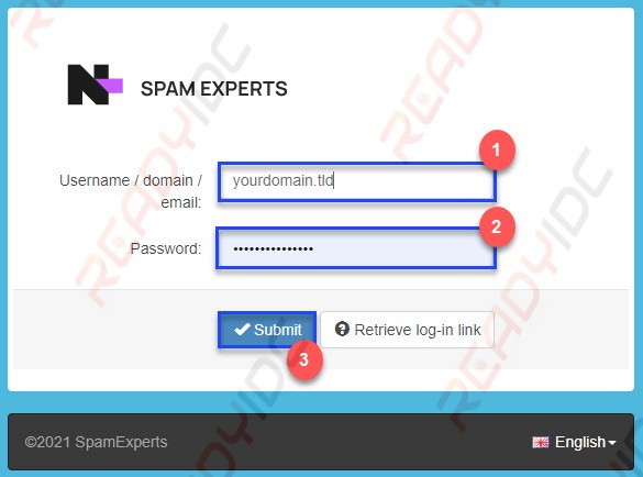 วีธีการเพิ่ม Blacklist Email ใน Spamexperts - Readyidc : Service 24 Hour  Support